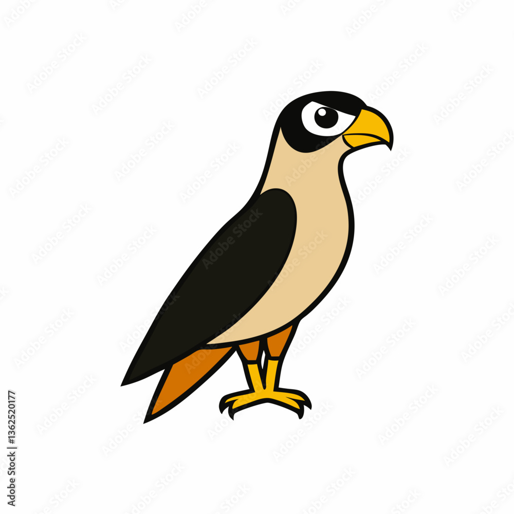 Fototapeta premium vector illustration of a bird