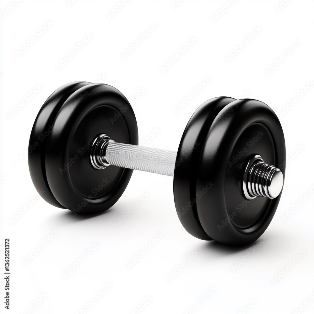 Dumbell isolated on white background. Dumbell isolated on white background.
