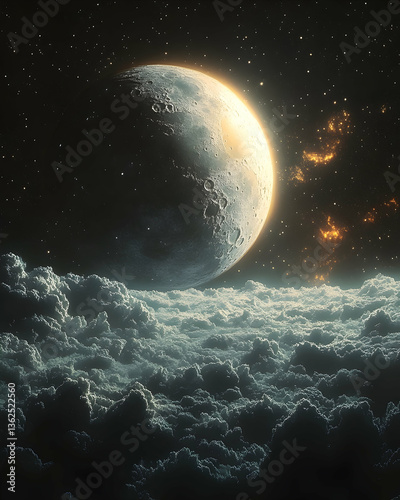 Ethereal moonscape