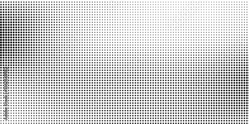 Abstract dotted halftone background. Grainy gradient texture background with dots. Noise Stipple pointillism pattern. Sand, grain, grunge stipple effect. Abstract texture