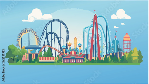 Kings Island Roller Coaster Adventure .eps