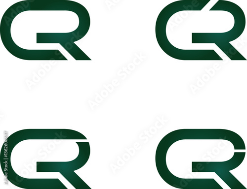 CR Letter Logo DESIGN for your business
