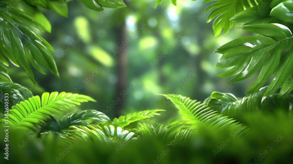 Lush Jungle Foliage Lush Jungle Foliage