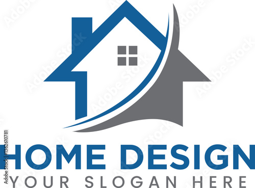 Home logo design for download.