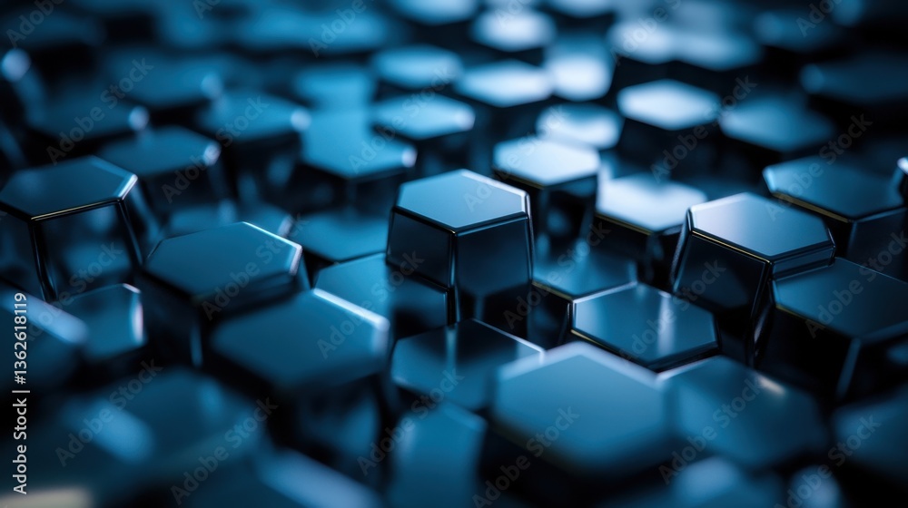 A smooth and glossy digital background of hovering glass hexagons, futuristic UI aesthetic, ultra-modern design A smooth and glossy digital background of hovering glass hexagons, futuristic UI aesthetic, ultra-modern design