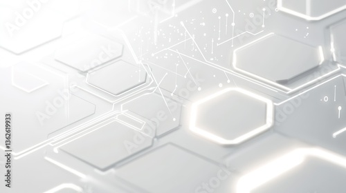 Abstract futuristic technology circuit design