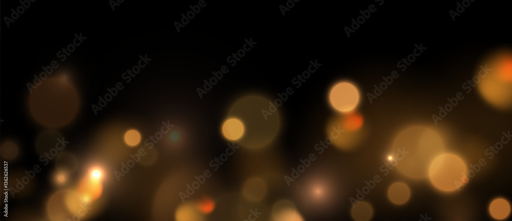 Obraz premium Ethereal Glow.Bokeh Magic. Luminous Dream. Soft Bokeh Lights. Light Bokeh. Enchanting Glow Bokeh Illumination. Soft Light 