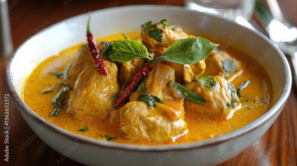 kuku paka with coconut chicken creamy