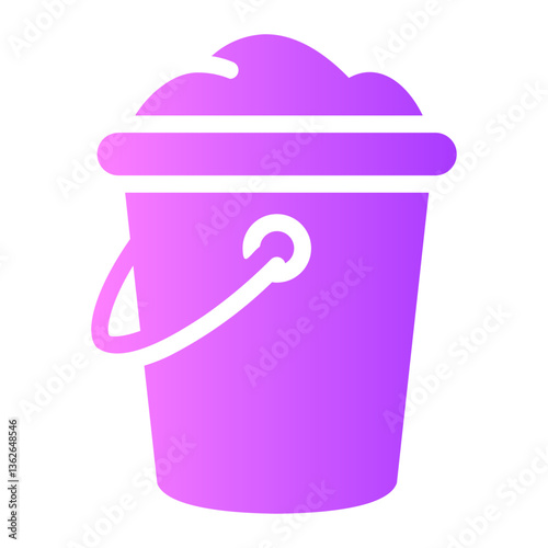 bucket gradient icon