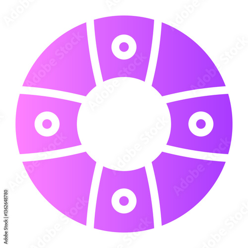 lifesaver gradient icon