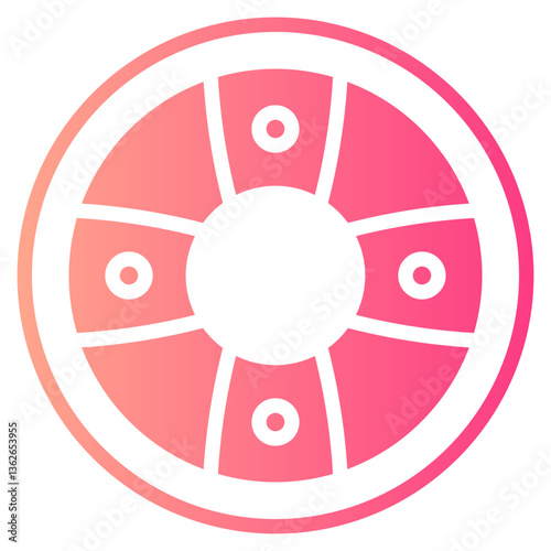lifesaver gradient icon