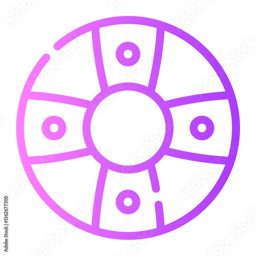 lifesaver gradient icon