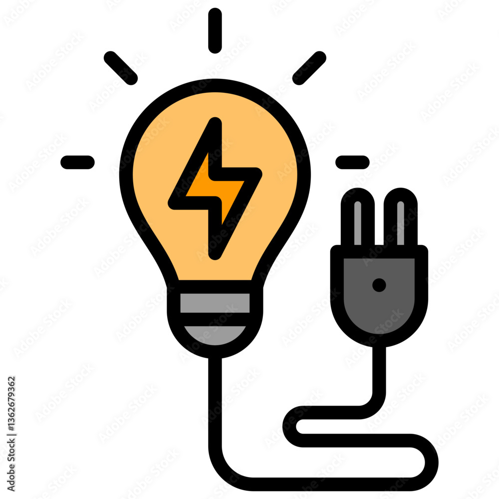Electricity Icon Electricity Icon