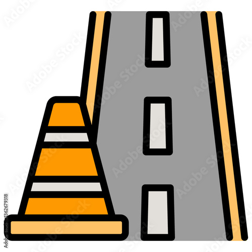 Traffic Cone Icon