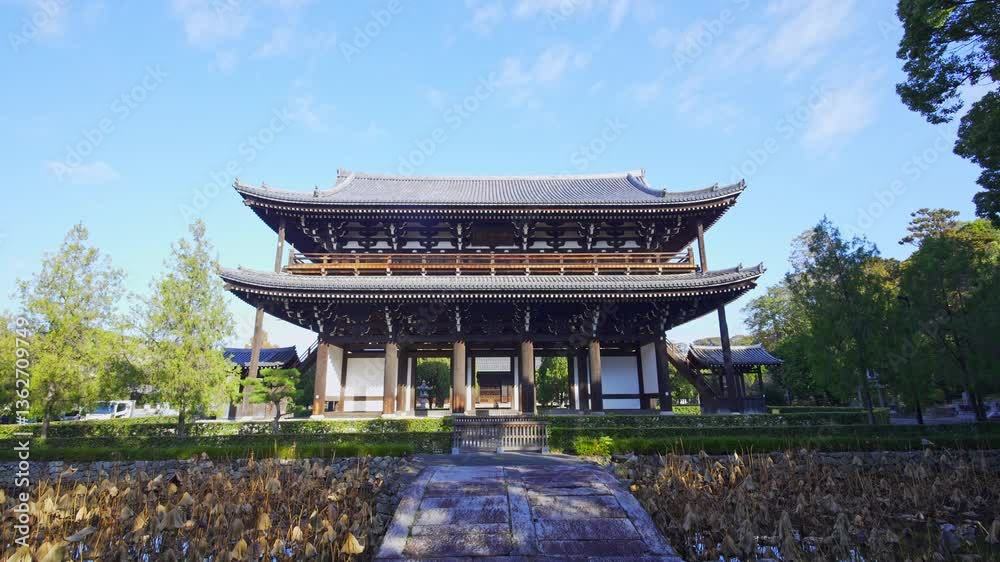 京都 東福寺の三門 京都 東福寺の三門