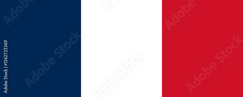 French flag waving proudly in the wind against a clear blue sky Free Download French flag waving proudly in the wind against a clear blue sky - GFXLoad