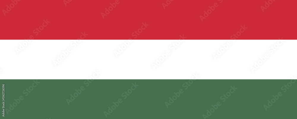 Flag of Hungary displayed prominently in a vibrant setting during a cultural event celebration Flag of Hungary displayed prominently in a vibrant setting during a cultural event celebration