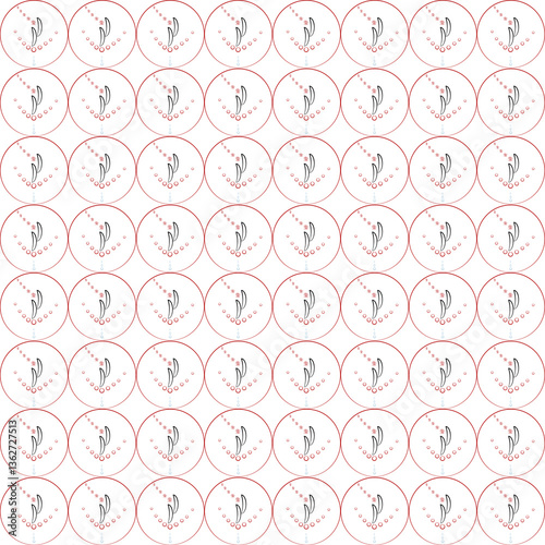 Modern Abstract Geometric Background with Minimal Shapes and Patterns