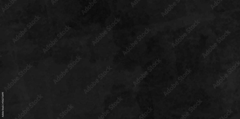 Fototapeta premium Black grunge abstract background.White dust and scratches on a black background. Distressed Rough Black cracked wall slate texture wall grunge backdrop rough background. 
