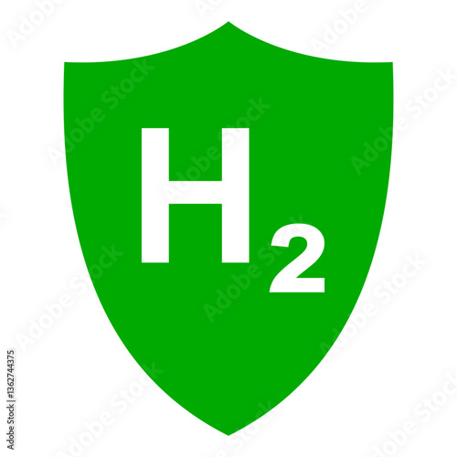 Wasserstoff und Schild