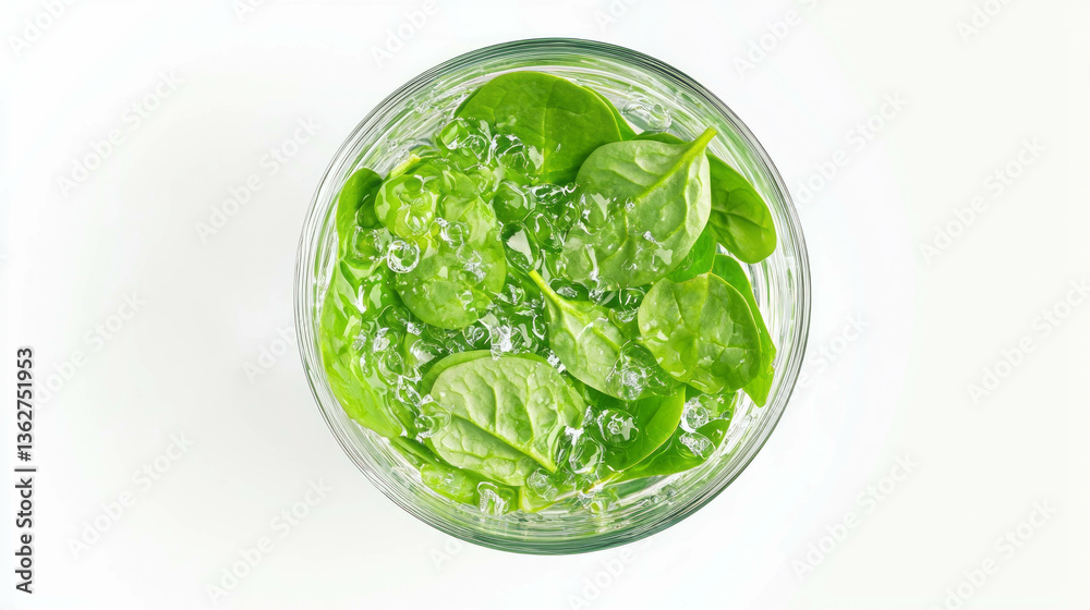 Refreshing green bean smoothie in glass for healthy lifestyle and nutrition Refreshing green bean smoothie in glass for healthy lifestyle and nutrition