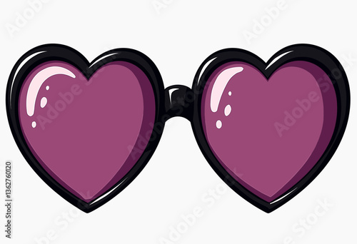 Add a touch of romance to your style with these heart-shaped sunglasses, perfect for expressing love and individuality on sunny days – a must-have accessory for fashion-forward individuals.

