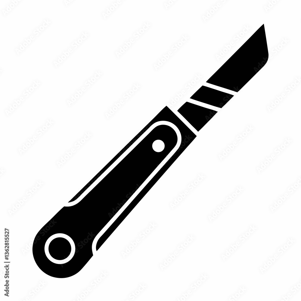 Simple and Clean Cutter Illustration. Simple and Clean Cutter Illustration.