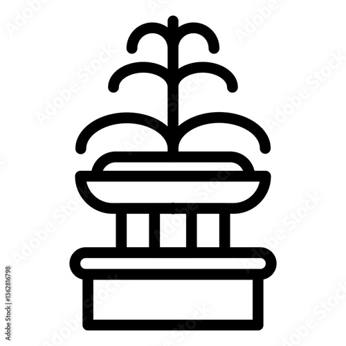 Trevi Fountain Icon