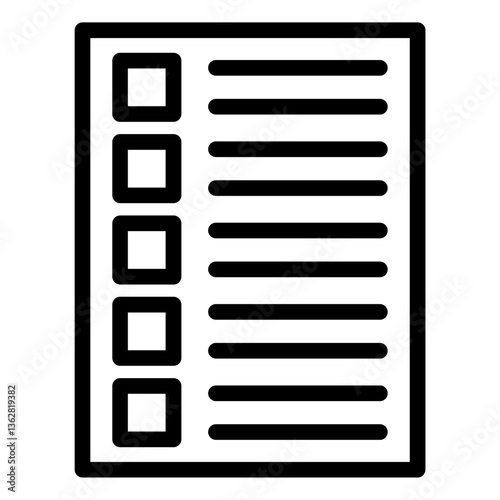 Bribery Checklist Icon