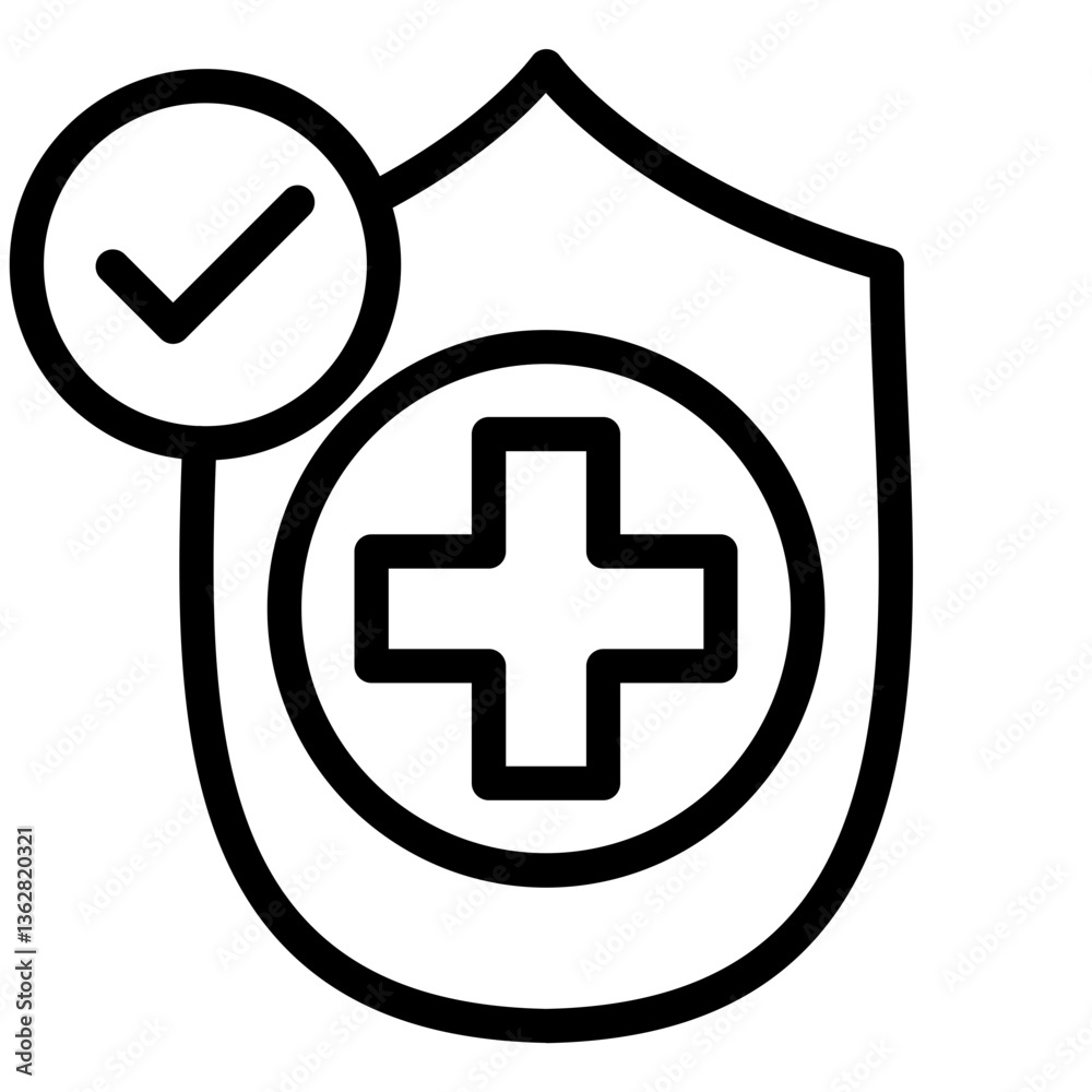 Obraz premium Immune Response Icon