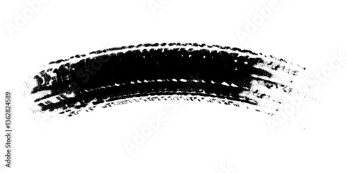 Tire tread marks, wheel textures, tire marks - car racing, motocross, drift, rally, off-road and others. Vector black isolated texture in grunge style with splashes