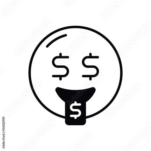 greedy Vector icon