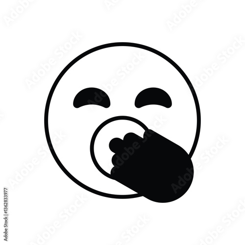 yawning Vector icon
