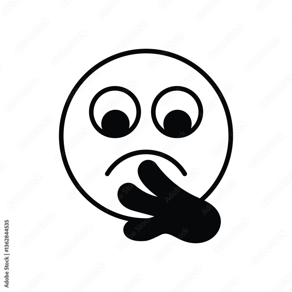 Fototapeta premium arrogant Vector icon