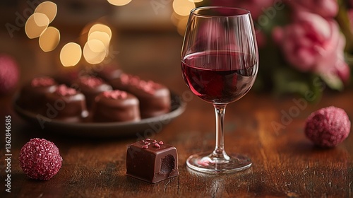 Wine and Chocolate Harmony