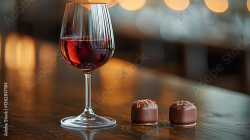 Wine and Chocolate Harmony