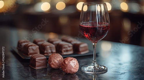 Wine and Chocolate Harmony