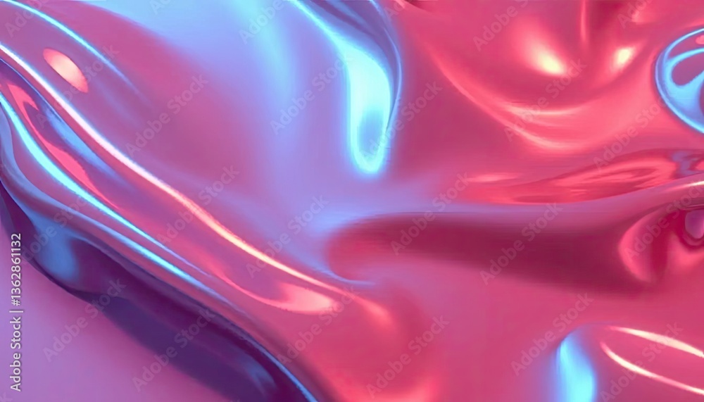 Obraz premium Abstract Fluid Fabric Design