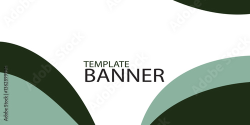 flayer banner template minimalism modern design