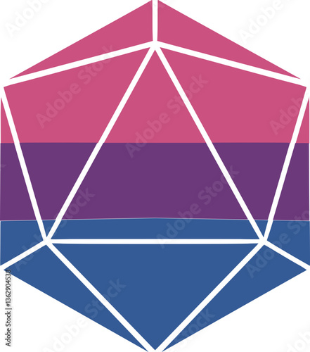 bi pride flag d20