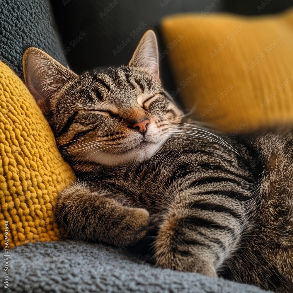 Cat in a studio enjoying life Cat in a studio enjoying life