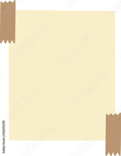 Sticky Note With Tape