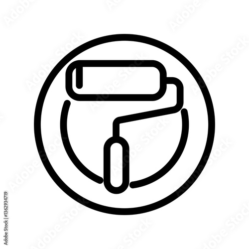 Paintbrush icon template SVG
