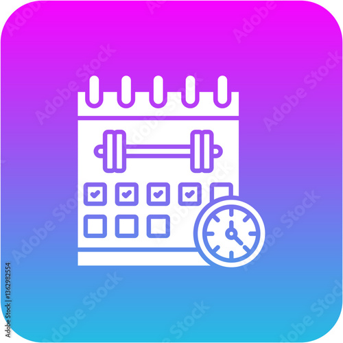 Gym schedule Icon