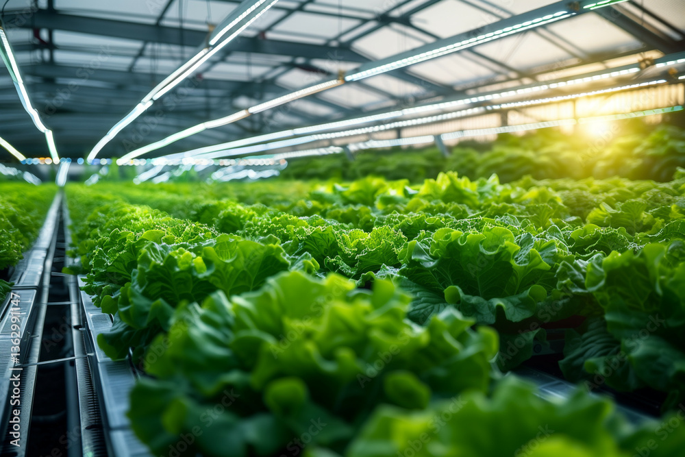 Modern Hydroponic Indoor Vertical Farming Greenhouse with LED Lighting for Sustainable Organic Lettuce Production and Smart Agricultural Technology Solutions Modern Hydroponic Indoor Vertical Farming Greenhouse with LED Lighting for Sustainable Organic Lettuce Production and Smart Agricultural Technology Solutions