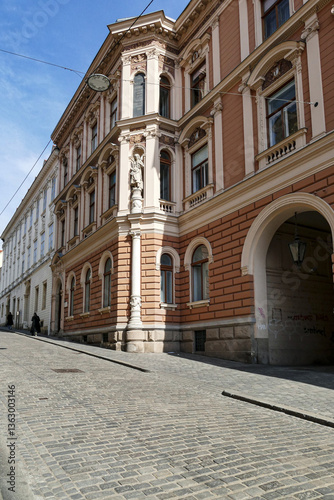 Zagreb, the old town 