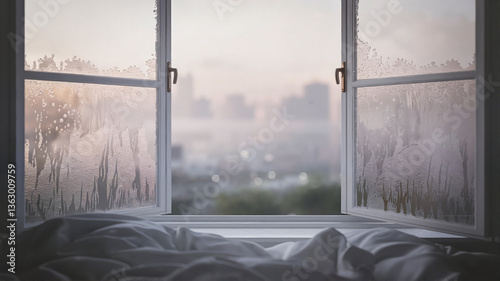 Cold Morning by the Window