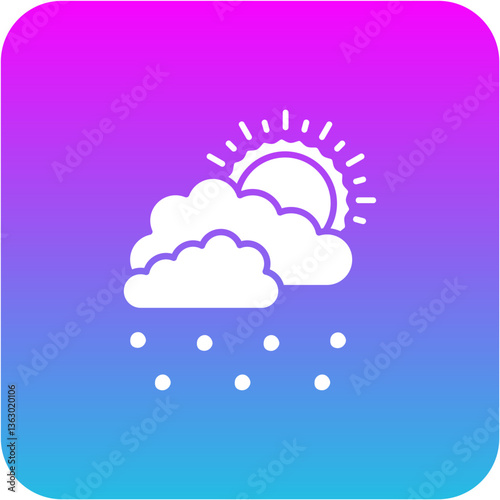 Snowy day Icon