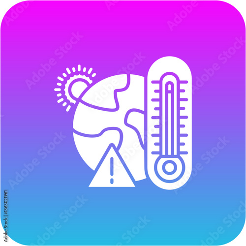 Global warming Icon