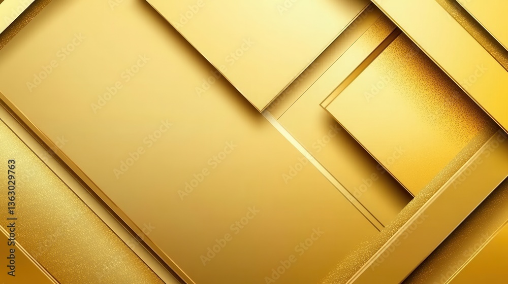 Abstract golden geometric shapes background with elegant and luxurious design for modern backdrop and decorative element with metallic texture Abstract golden geometric shapes background with elegant and luxurious design for modern backdrop and decorative element with metallic texture